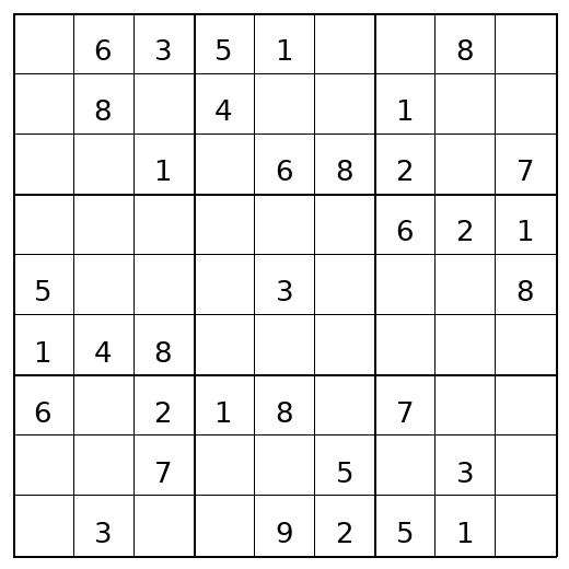 Medium Sudoku Puzzle 36 preview