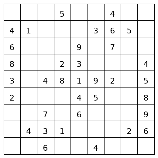 Medium Sudoku Puzzle 37 preview