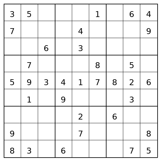 Medium Sudoku Puzzle 40 preview
