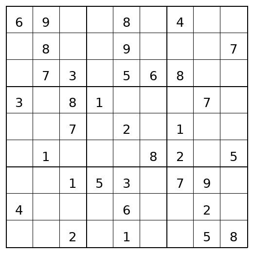 Medium Sudoku Puzzle 43 preview