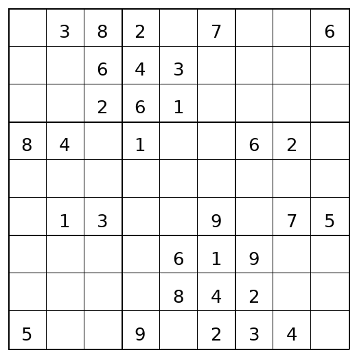 Medium Sudoku Puzzle 44 preview
