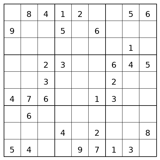 Medium Sudoku Puzzle 46 preview