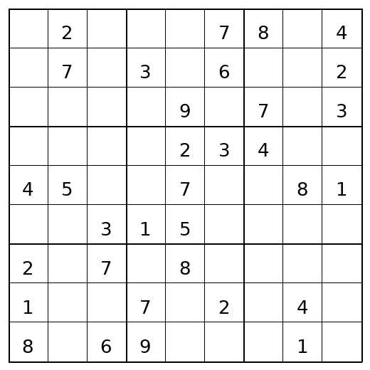 Medium Sudoku Puzzle 49 preview