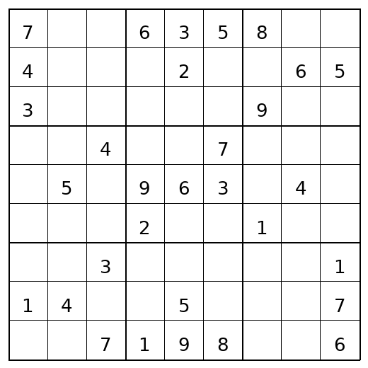 Medium Sudoku Puzzle 54 preview