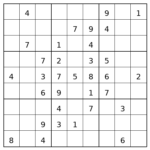 Medium Sudoku Puzzle 60 preview