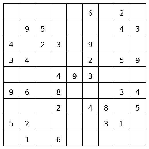 Medium Sudoku Puzzle 61 preview