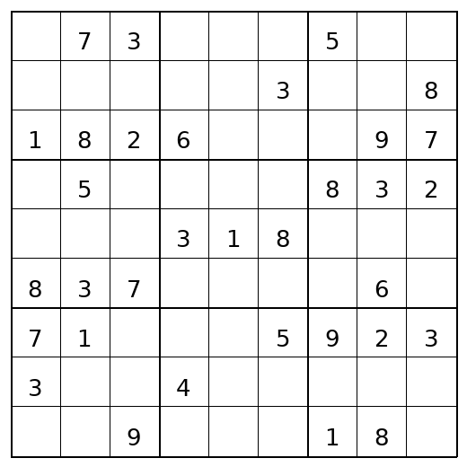 Medium Sudoku Puzzle 63 preview