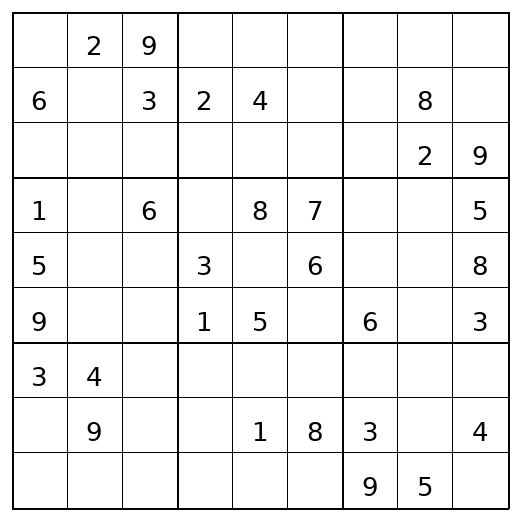 Medium Sudoku Puzzle 71 preview