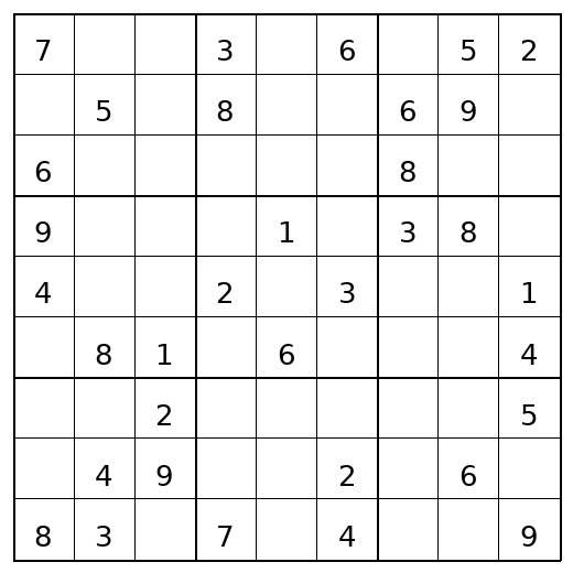 Medium Sudoku Puzzle 81 preview