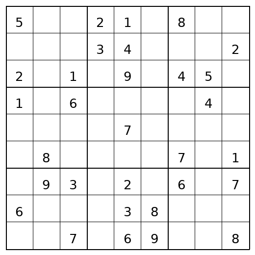 Medium Sudoku Puzzle 84 preview