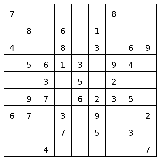 Medium Sudoku Puzzle 85 preview