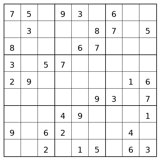 Medium Sudoku Puzzle 87 preview
