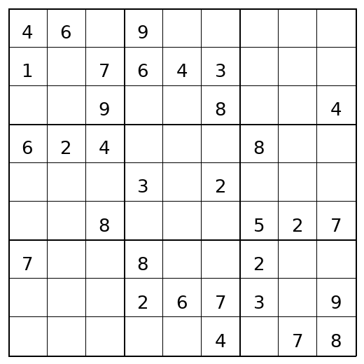 Medium Sudoku Puzzle 91 preview