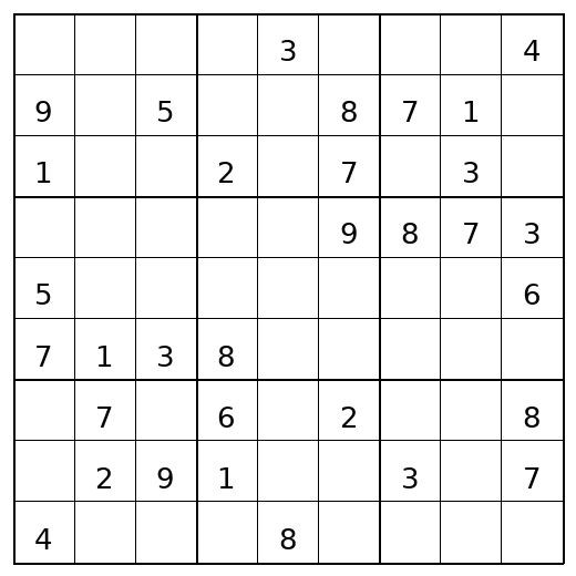 Medium Sudoku Puzzle 94 preview