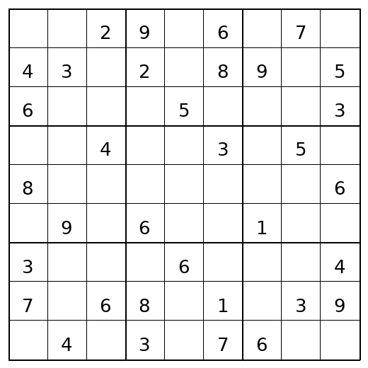 Medium Sudoku Puzzle 98 preview